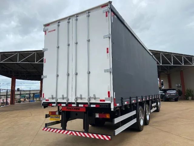 MERCEDES BENZ ATEGO 2430 ANO 2019 200.000KM ORIGINAL BAU SIDER COMPLETO  - Foto 8