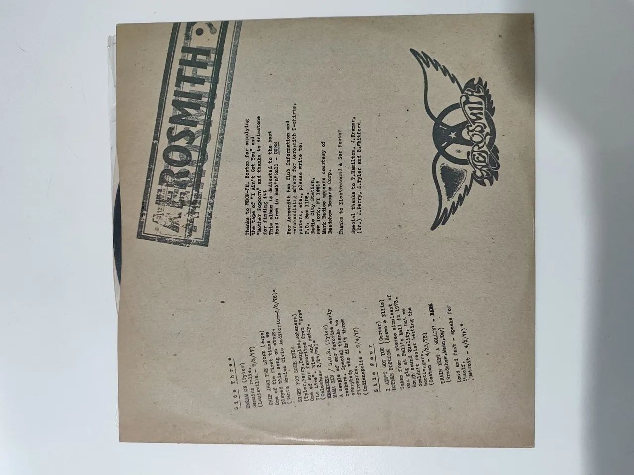 Lp Aerosmith live bootleg - Foto 5