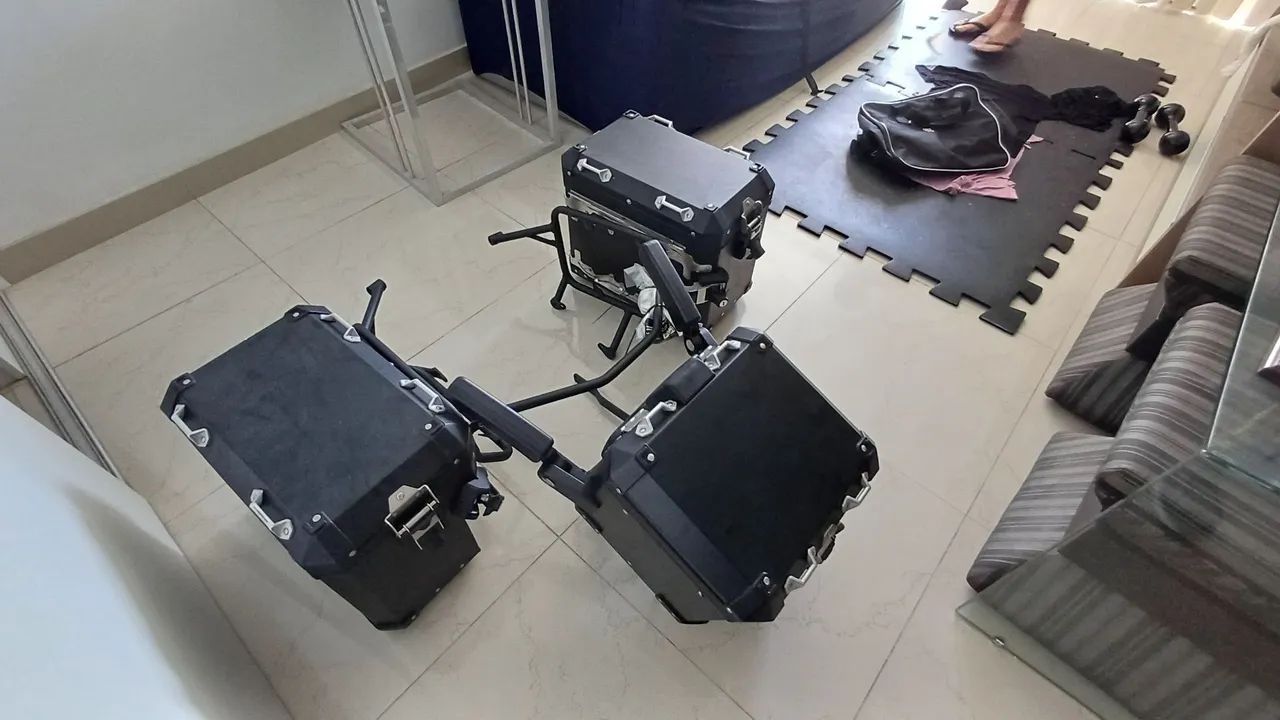 Bauletos pra  Moto BMW 1200 adventure, BMW 800 GS e BMW 1300. Completo - Foto 5