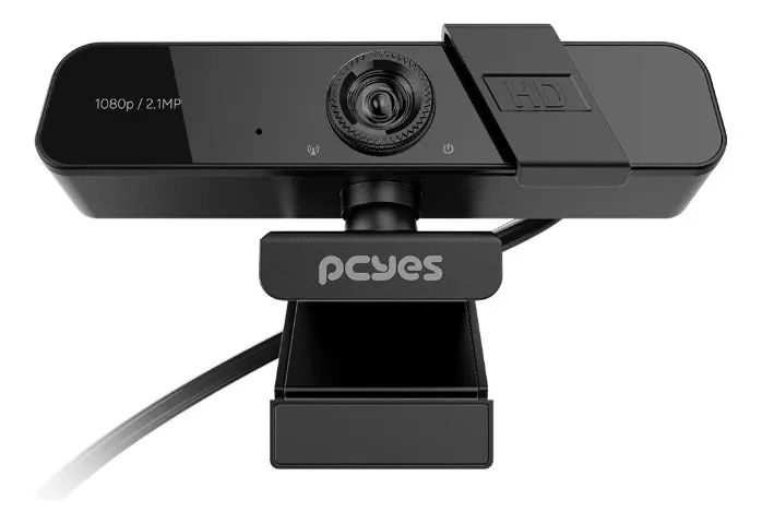 Webcam Pcyes Raza Fhd-04 Full Hd 1080P Com Microfone - Novo Loja Coimbra Computadores - Foto 3