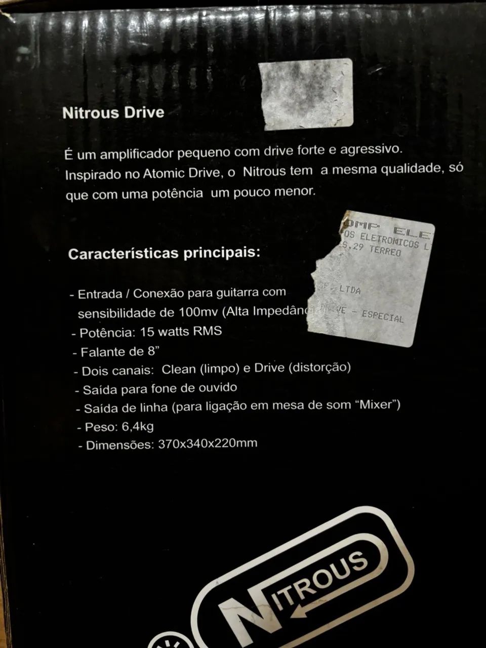 Amplificador Meteoro Nitrous Drive  - Foto 5