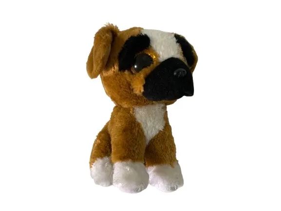 Pelúcia colecionável Ty Beanie Boos - cachorro Brutus 