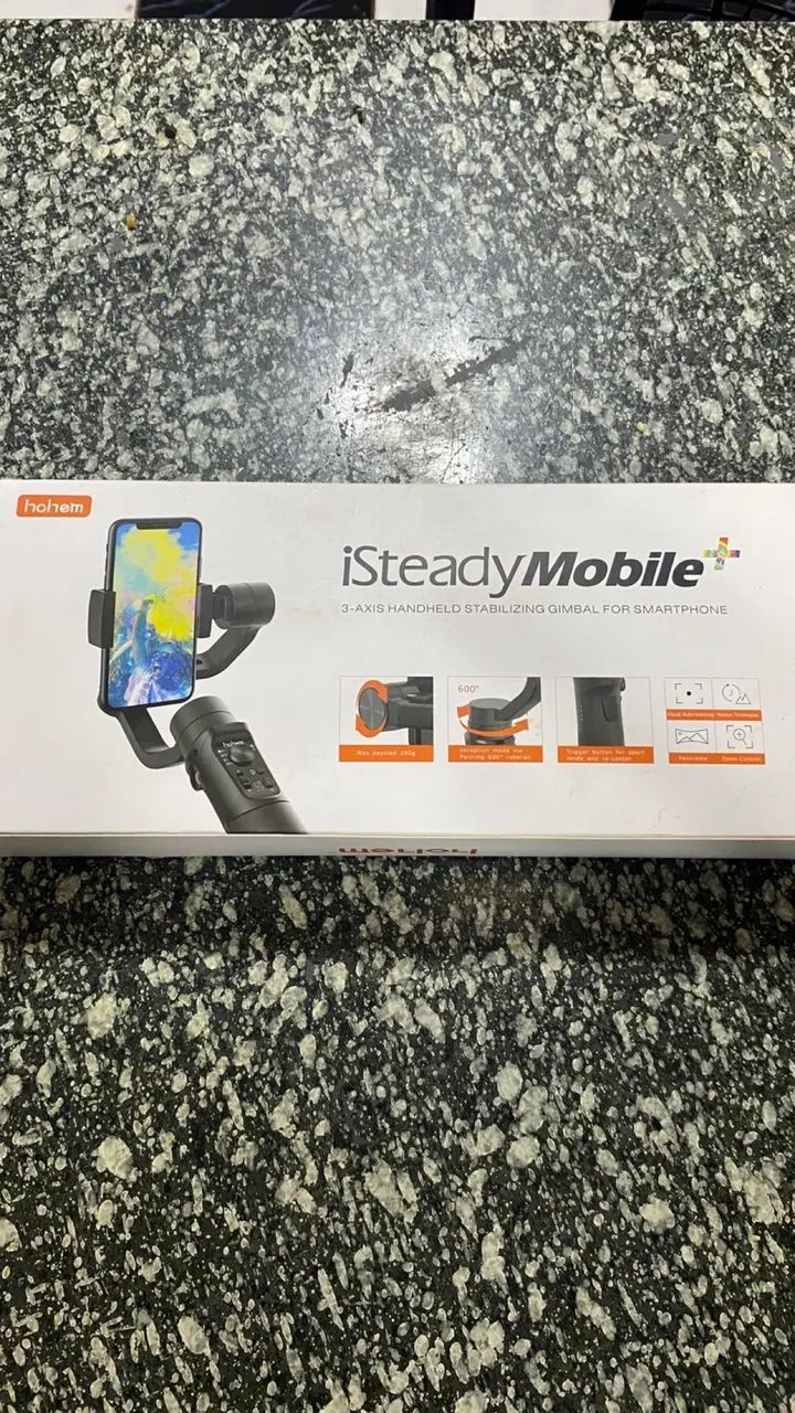 Gimbal Hohem iSteady Mobile+ - 3 Eixos  R$ 450,00 - Foto 6