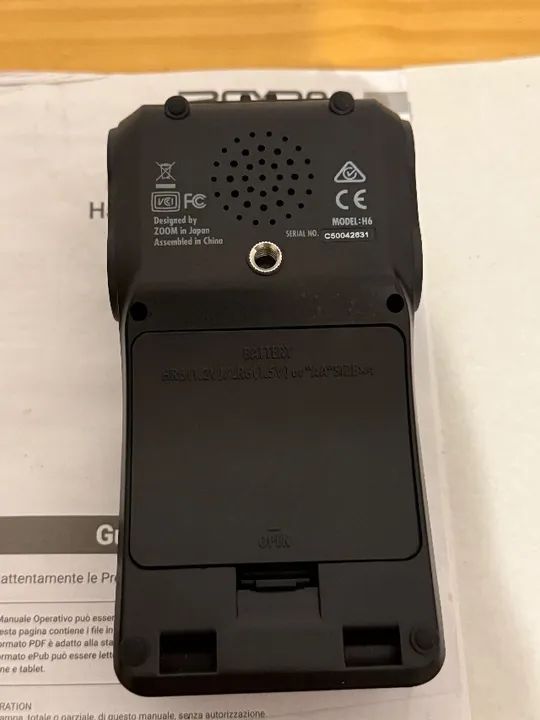 Gravador de áudio Zoom H6  - Foto 5