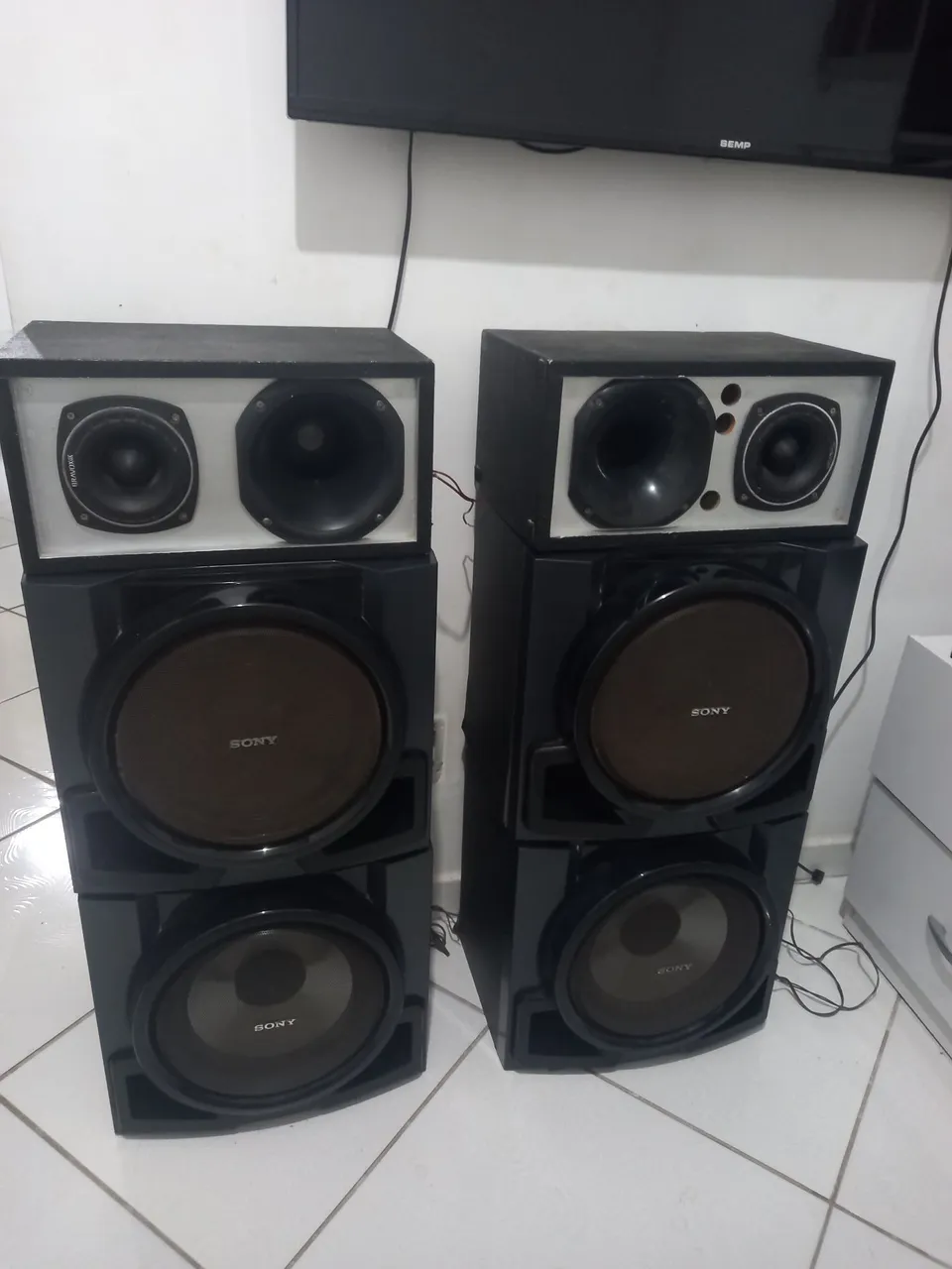 Caixa Som Sony 4 Falantes