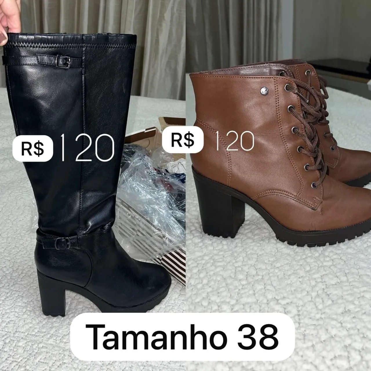 Botas Femininas - Tamanho 38