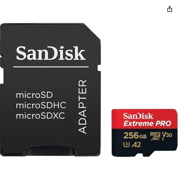 SanDisk 256GB Extreme PRO® microSD? UHS-I Card with Adapter C10, U3, V30, A2, 200MB/s Read - Foto 3
