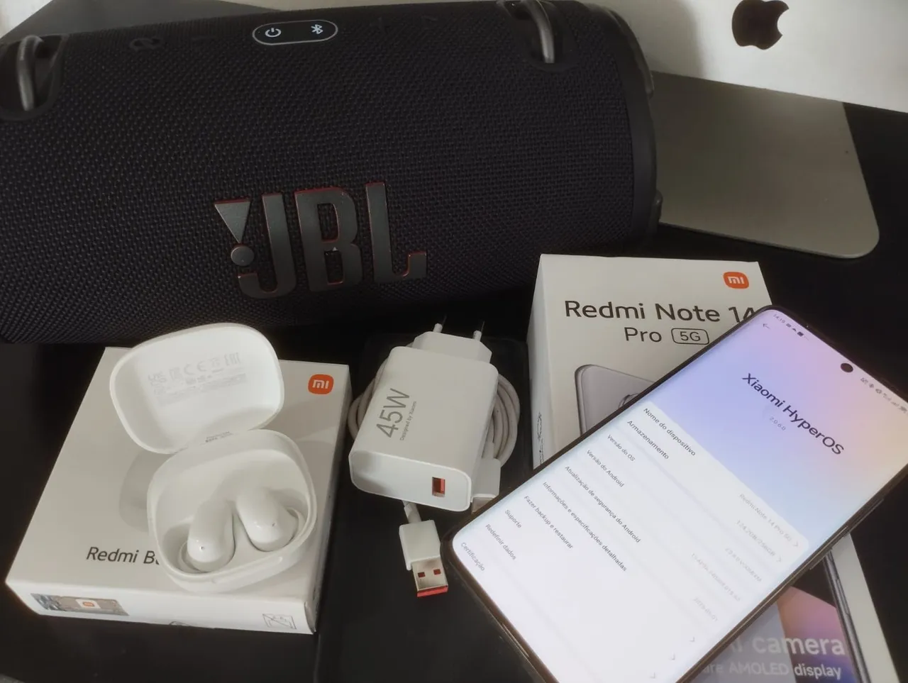 Xiaomi redimi note 14 pro e JBL