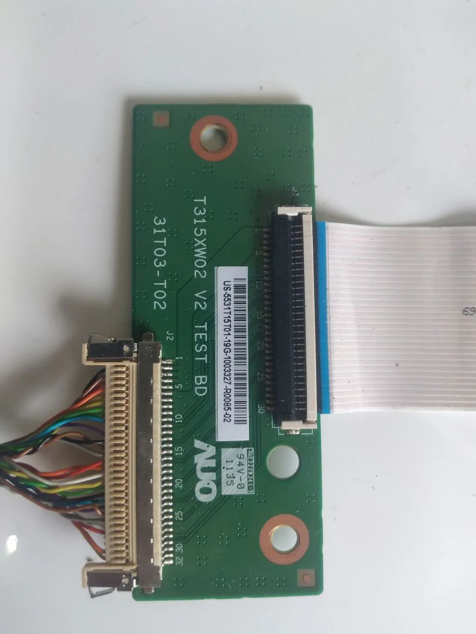 Placa tecon da TV aoc le32w157 t315xw02 v2 funcionando  - Foto 2