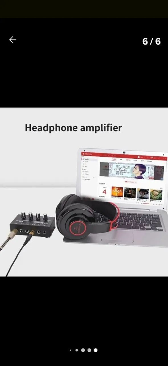 Amplificador de fone de ouvido  - Foto 2