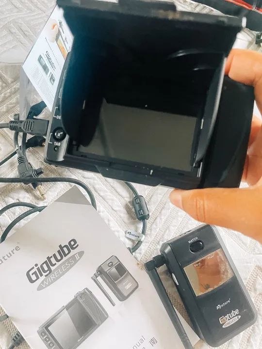 Monitor Lcd E Disparador Remoto Canon Gigtube Wireless Ii - Foto 2