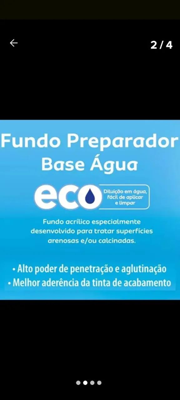 Fundo Preparador Base Água Sherwin Williams Eco - Foto 3