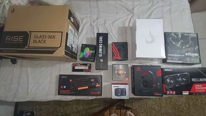 PC completo vendo ou troco em moto. - Foto 2