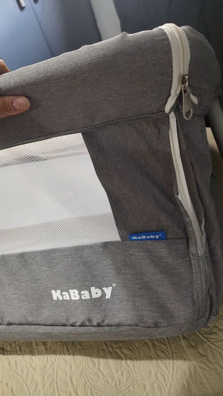 Berço Moisés Portátil KaBaby - Usado apenas 1x  - Foto 4