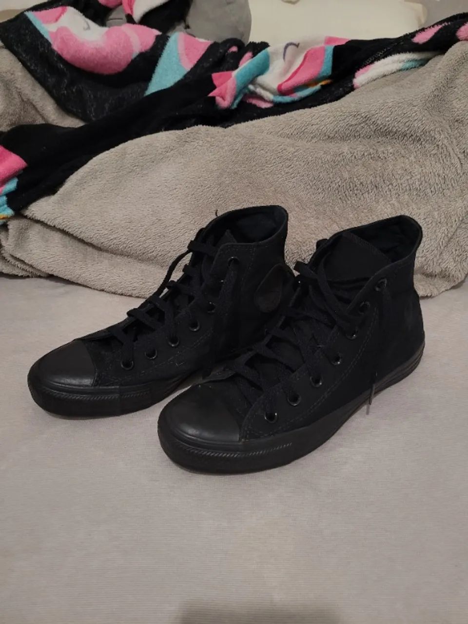 Tênis Converse All Star Preto - Foto 4