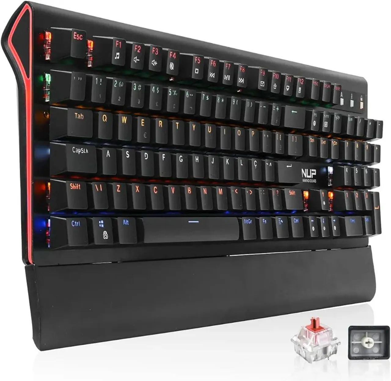 Teclado Mecânico Gamer Switch Red