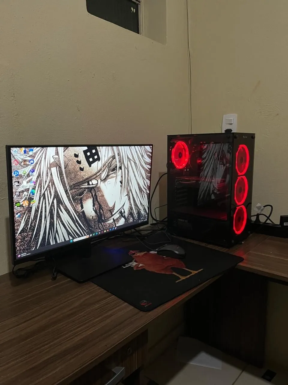 PC Gamer + Monitor 75hz