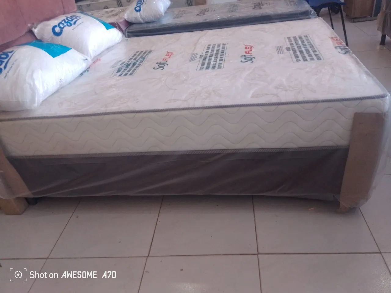 Cama box casal mola ensacada entrega grátis  - Foto 2