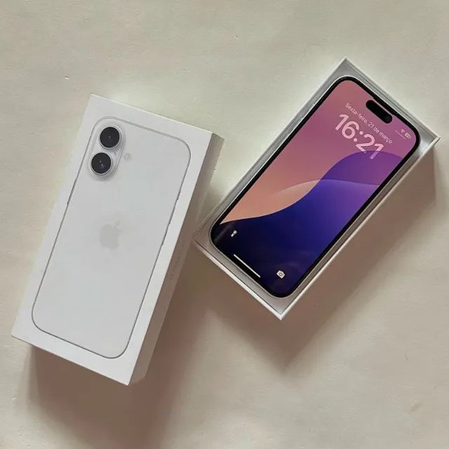 iPhone 16 128GB (Branco) - Foto 2