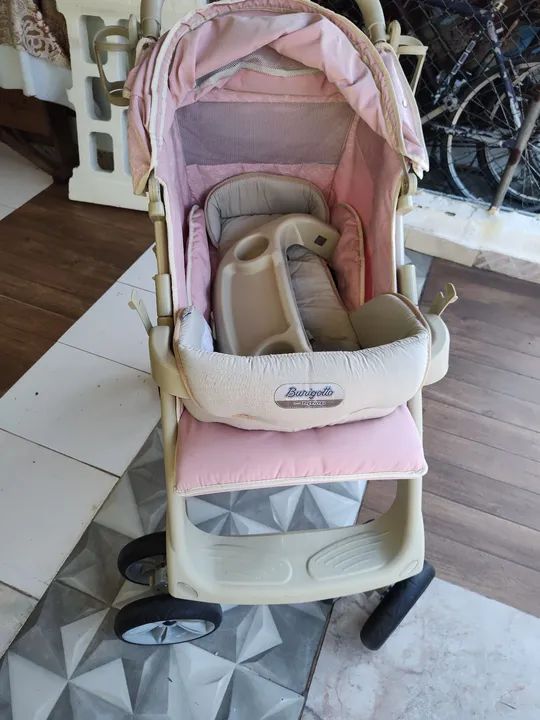Carrinho de Bebê Burigotto - Usado - Foto 2