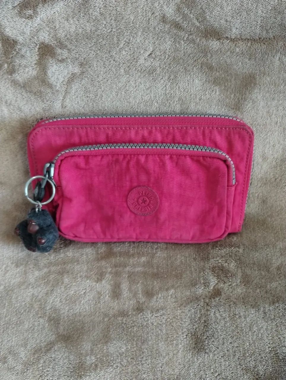 Carteira Kipling Rosa Pink