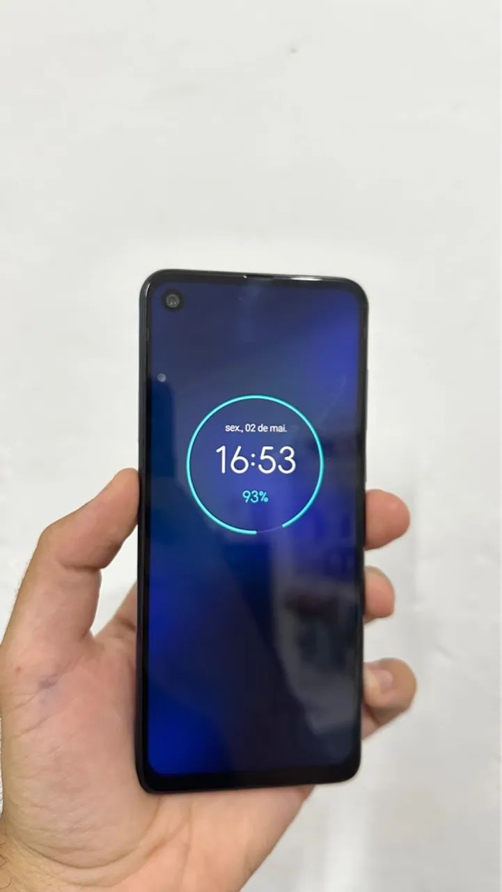 Moto One Vision 128GB - Câmera Noturna e Tela Cinematográfica - Foto 2