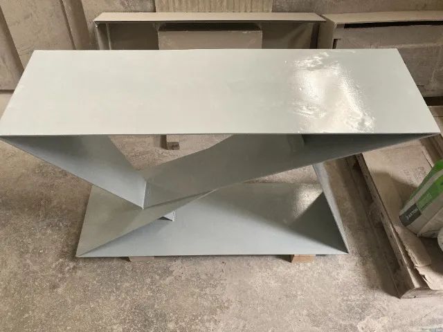 Mesa em tampo de porcelanato - Foto 4