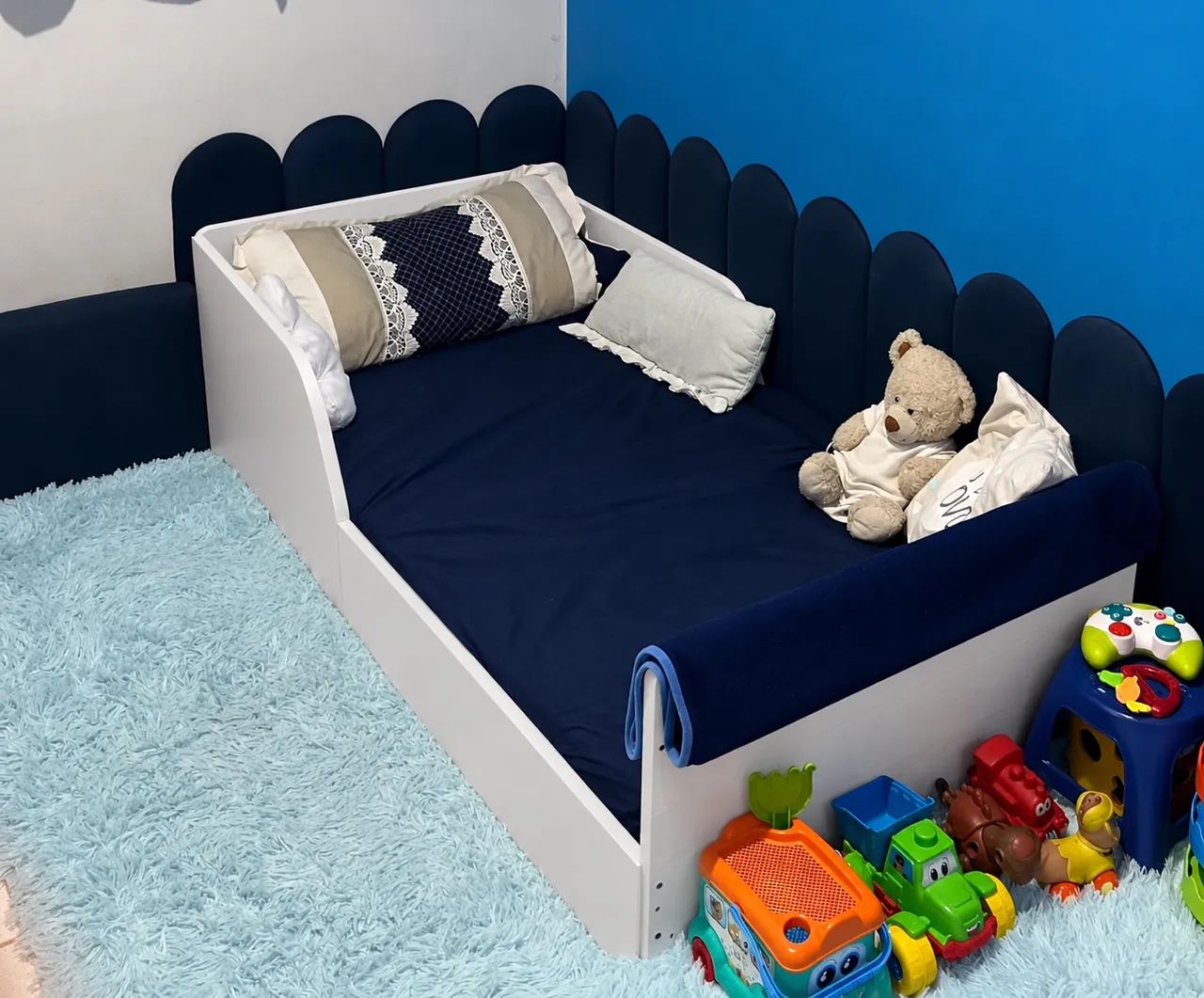 cama montesoriana + colchão 