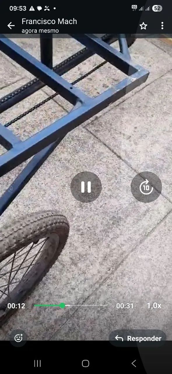 Bicicleta triciclo de carga - Foto 4