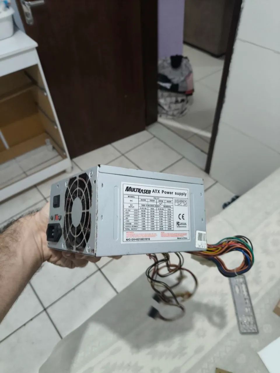 Fonte 400w ATX Multilaser  - Foto 2