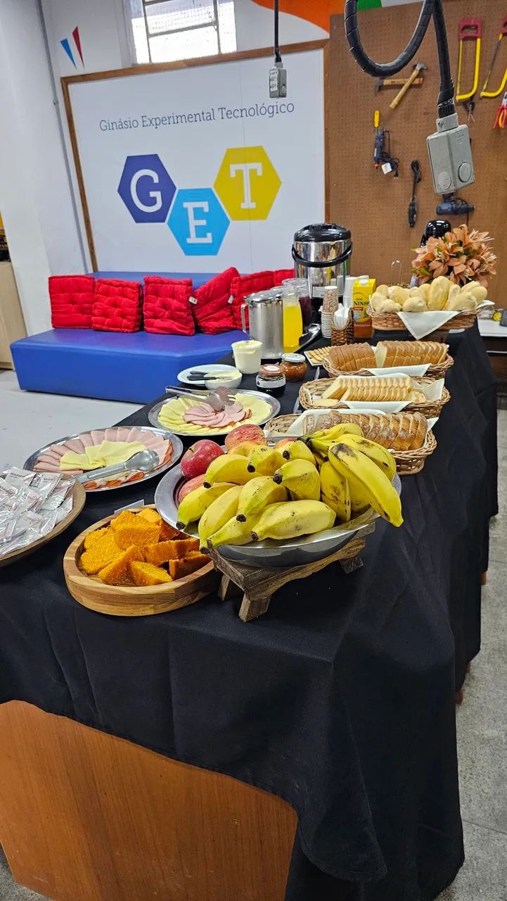 Buffet de café da manhã para o seu evento