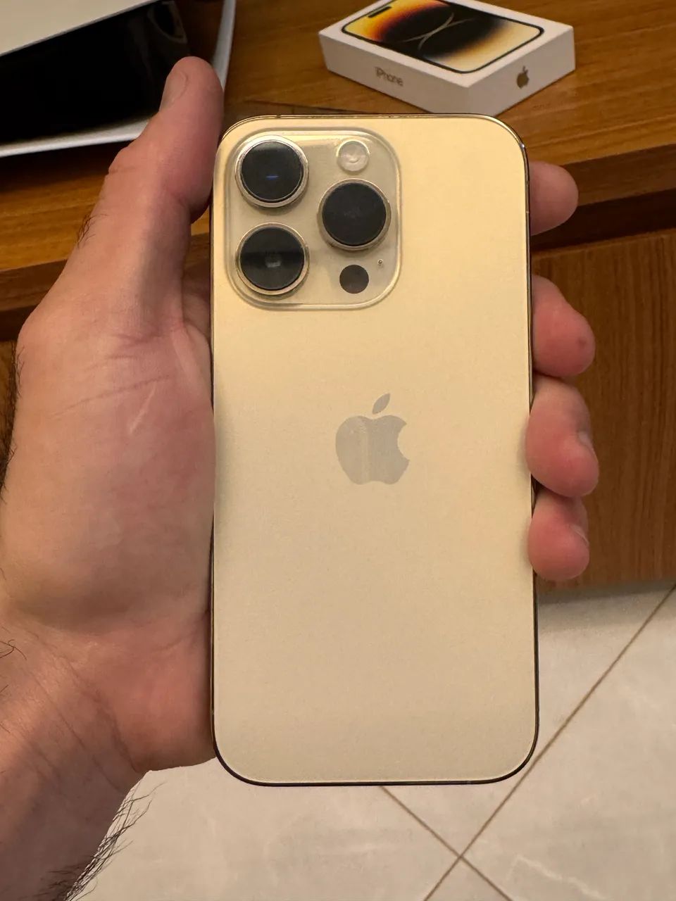iPhone 14 Pro 128Gb Dourado - Foto 5