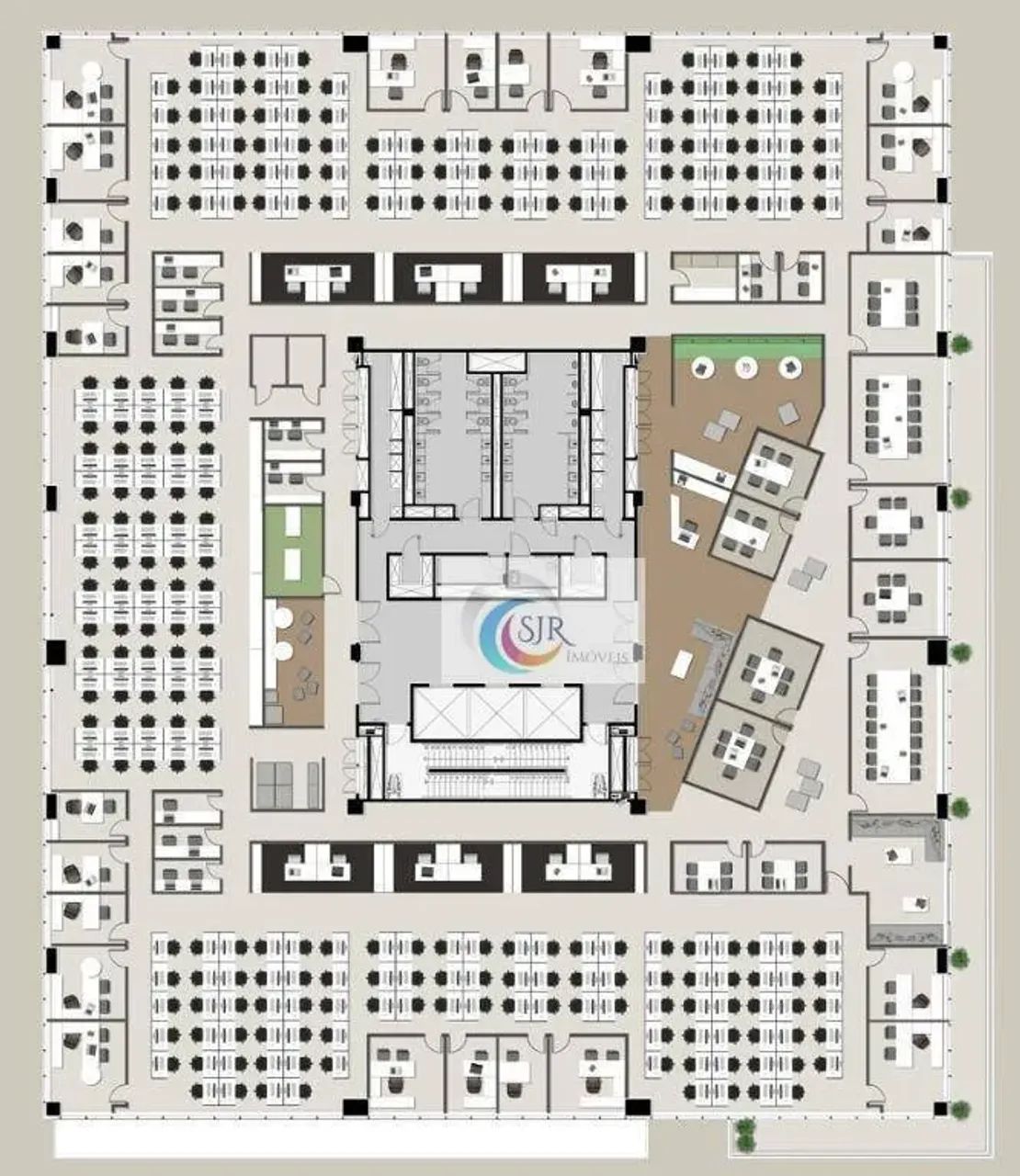 Conjunto Comercial de 516m² úteis com 14 vagas em Edifício Triple A!! - Foto 5