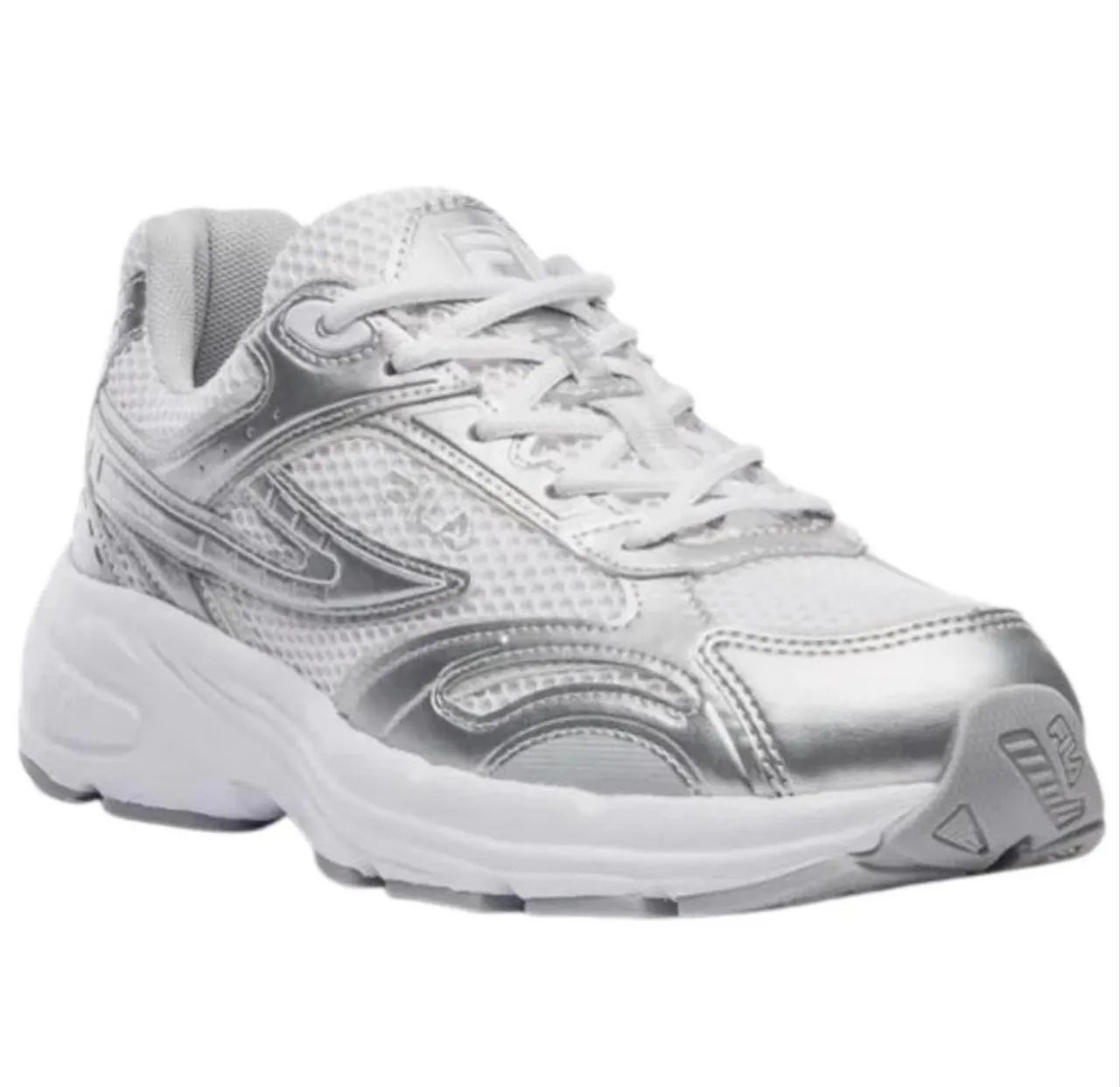 Tenes fila Runner 2 branco e cinza  - Foto 2
