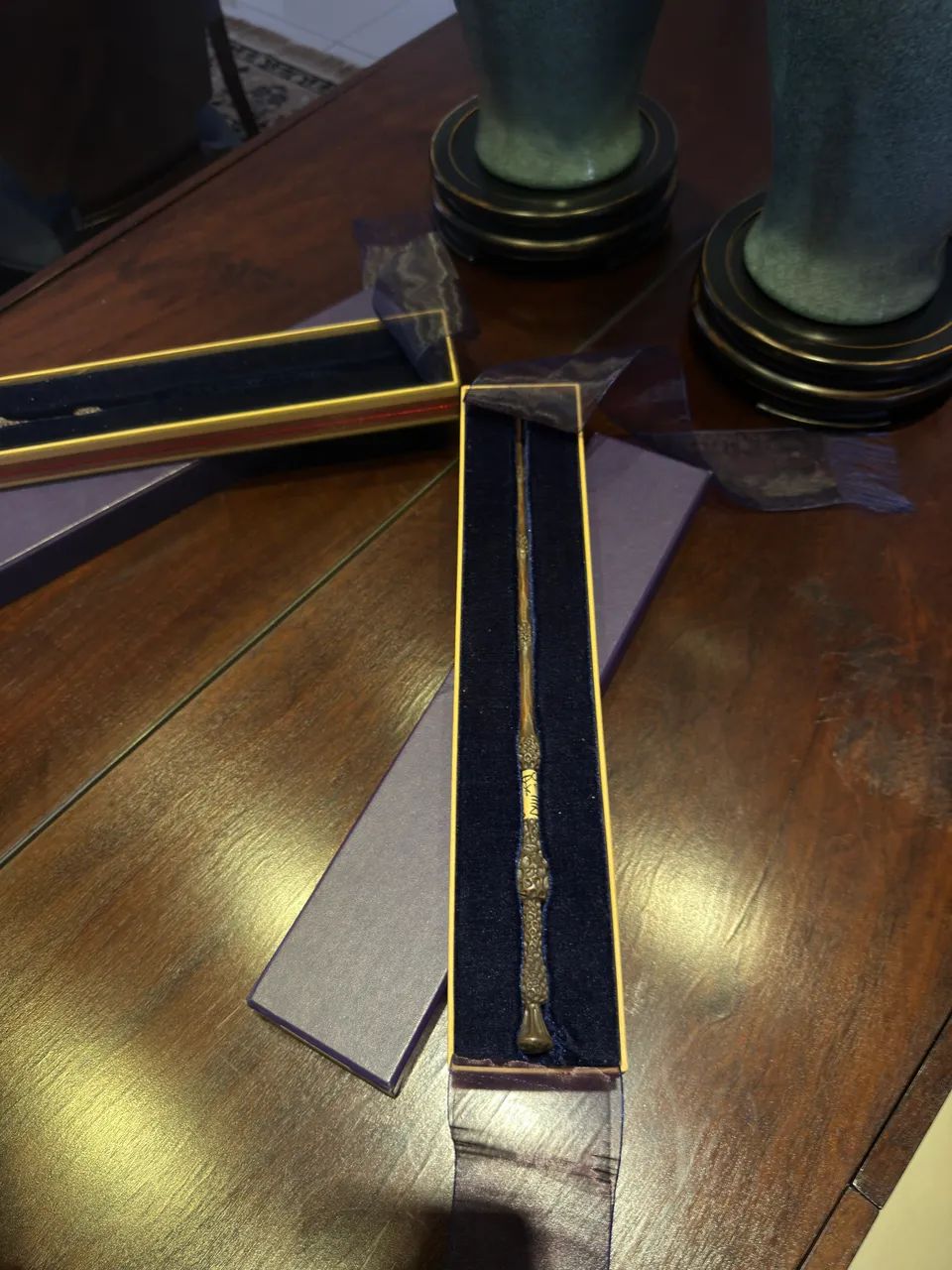 varinha harry potter original noble collection  dumbledore - - Foto 2