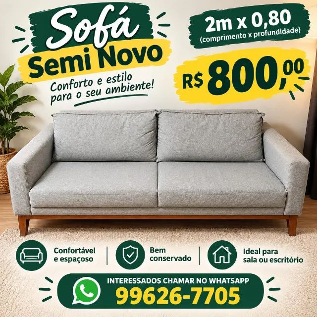 Sofá 2 METROS