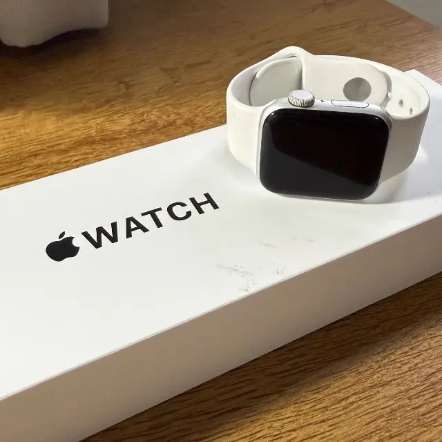 Apple Watch SE 40mm Prata com Caixa Original - Funcionando Perfeito