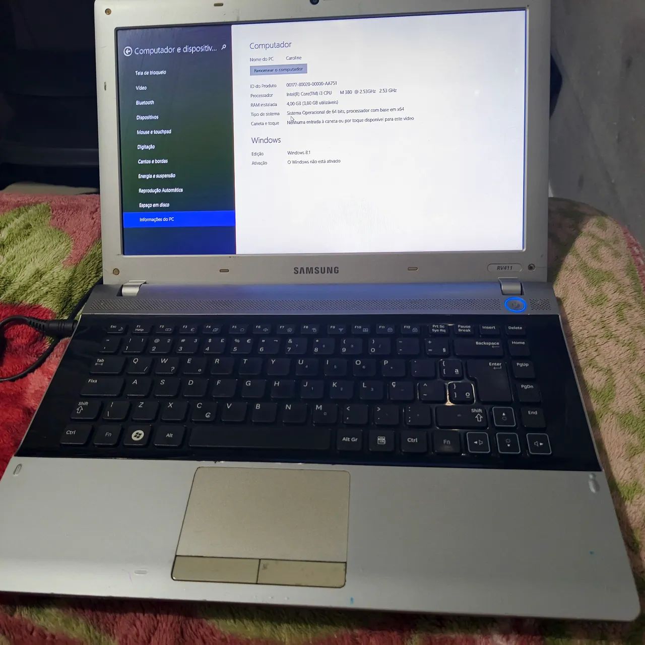 Notebook rv411