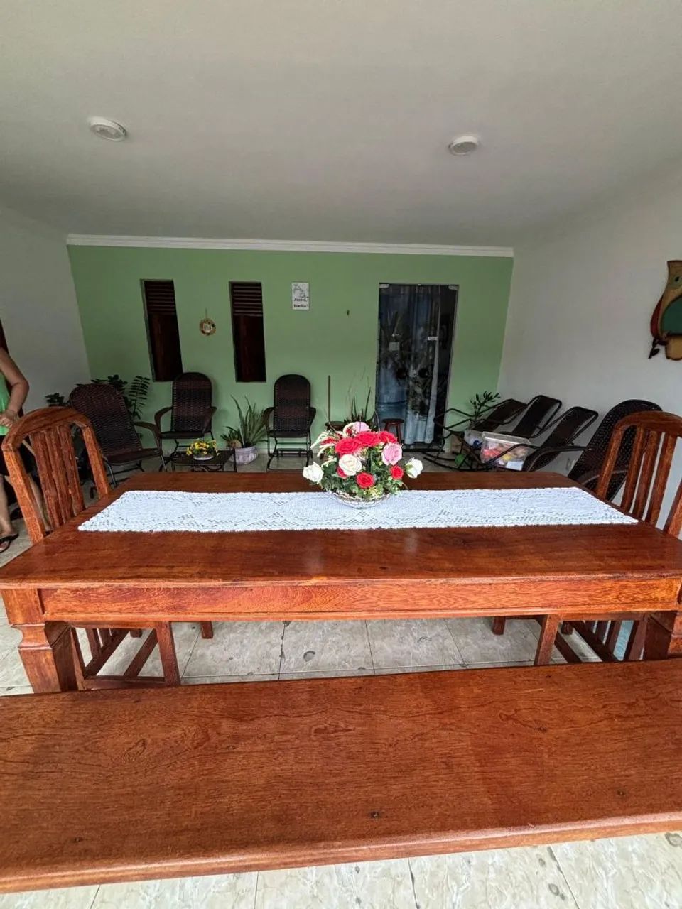 Mesa rústica 