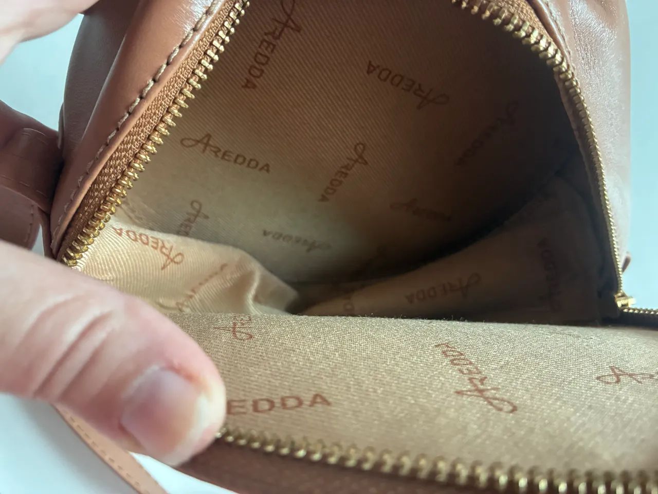 Linda bolsa Aredda em Couro - Foto 3