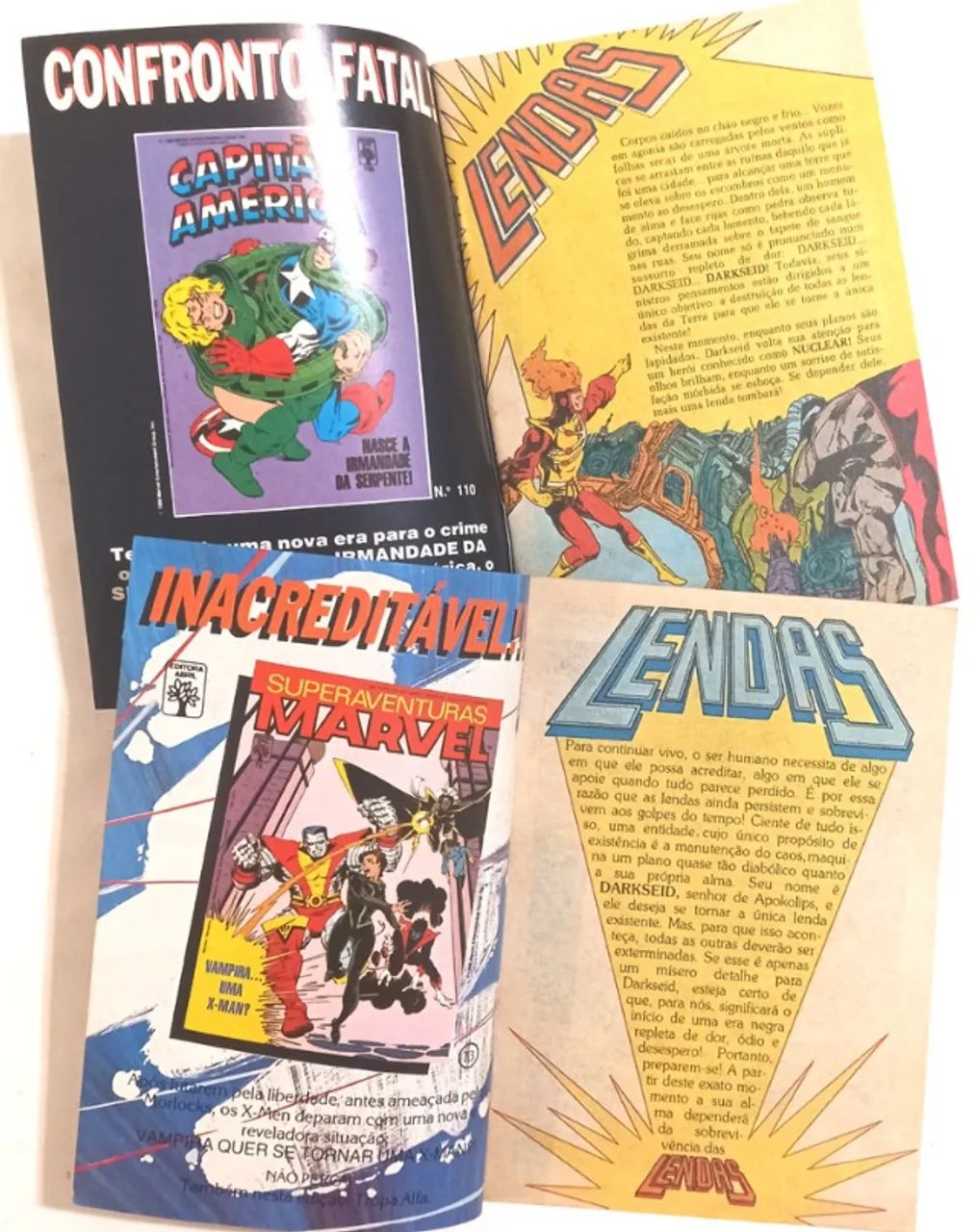 Lendas n° 1,2,3,4,5 e 6 - Minissérie Completa. Abril - 1988. - Foto 6