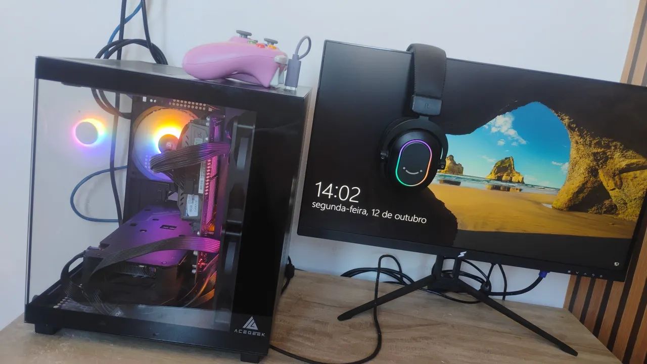 MONITOR GAMER 100 HERTZ COM CAIXA - Foto 2