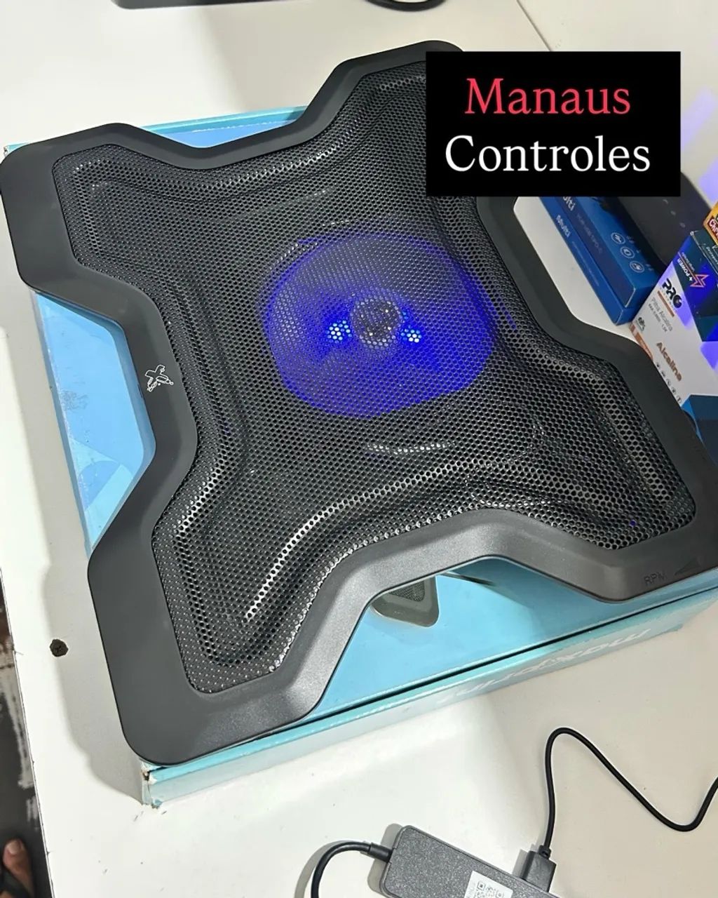 Suporte de Notebook Base Fixa com Cooler