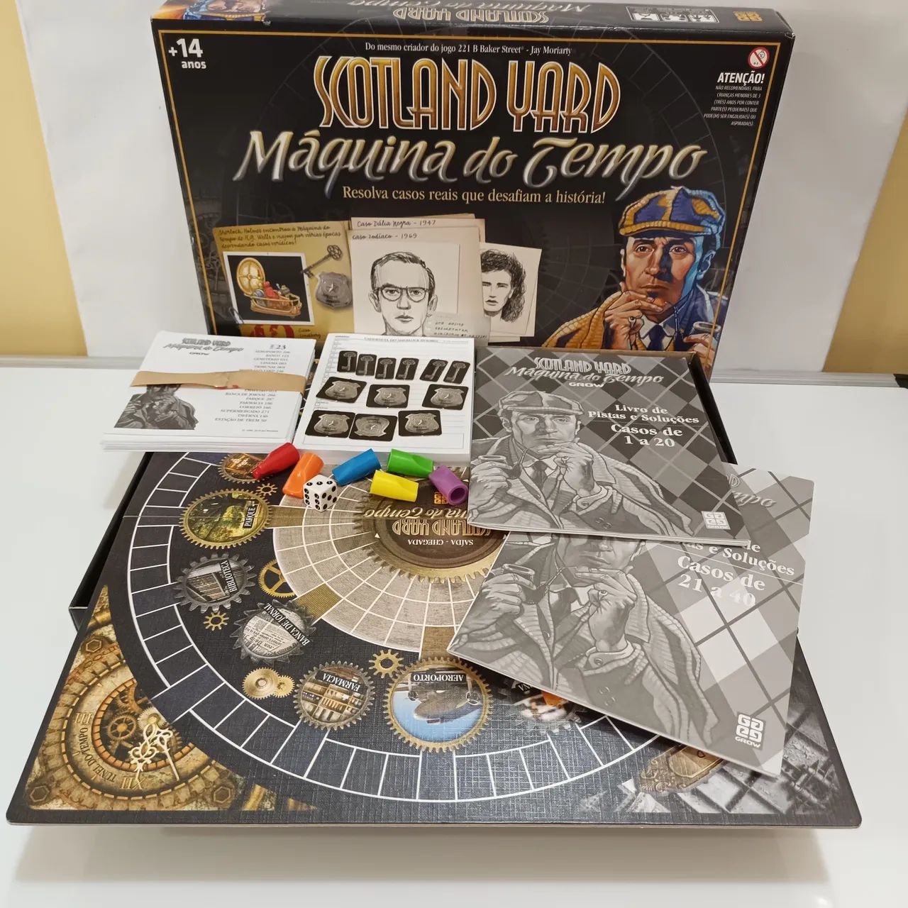 Jogo scotland yard máquina do tempo  - Foto 2