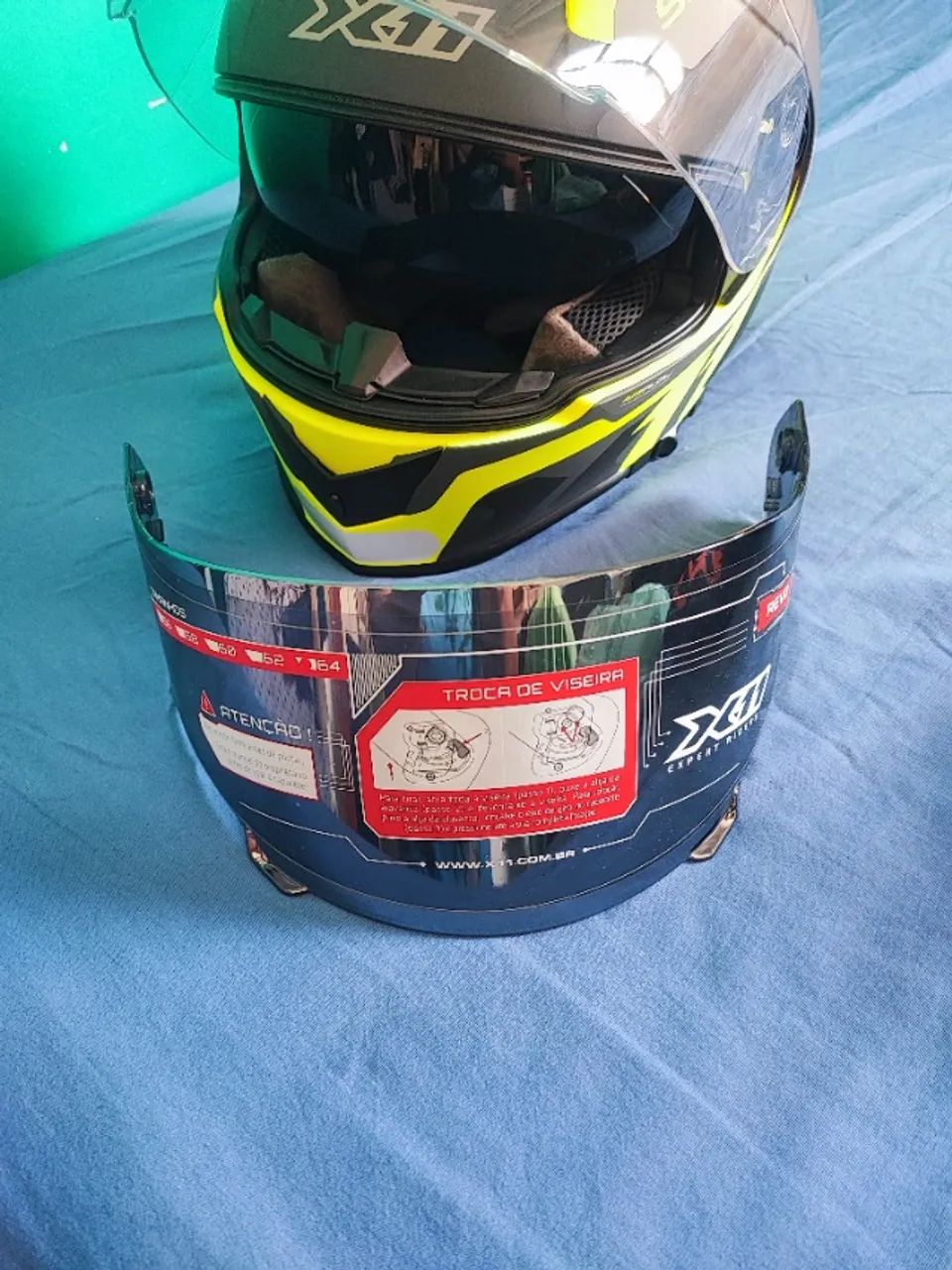 Capacete X11 - Tamanho 63 - Foto 4