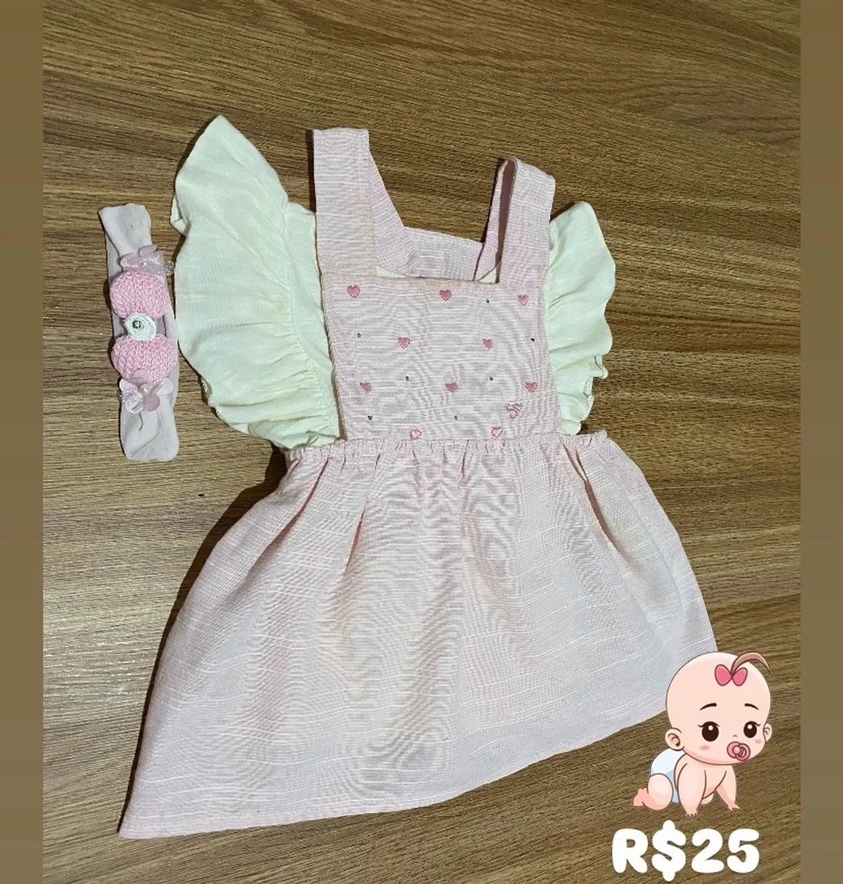 Roupinhas P/bebê seminovas  - Foto 4