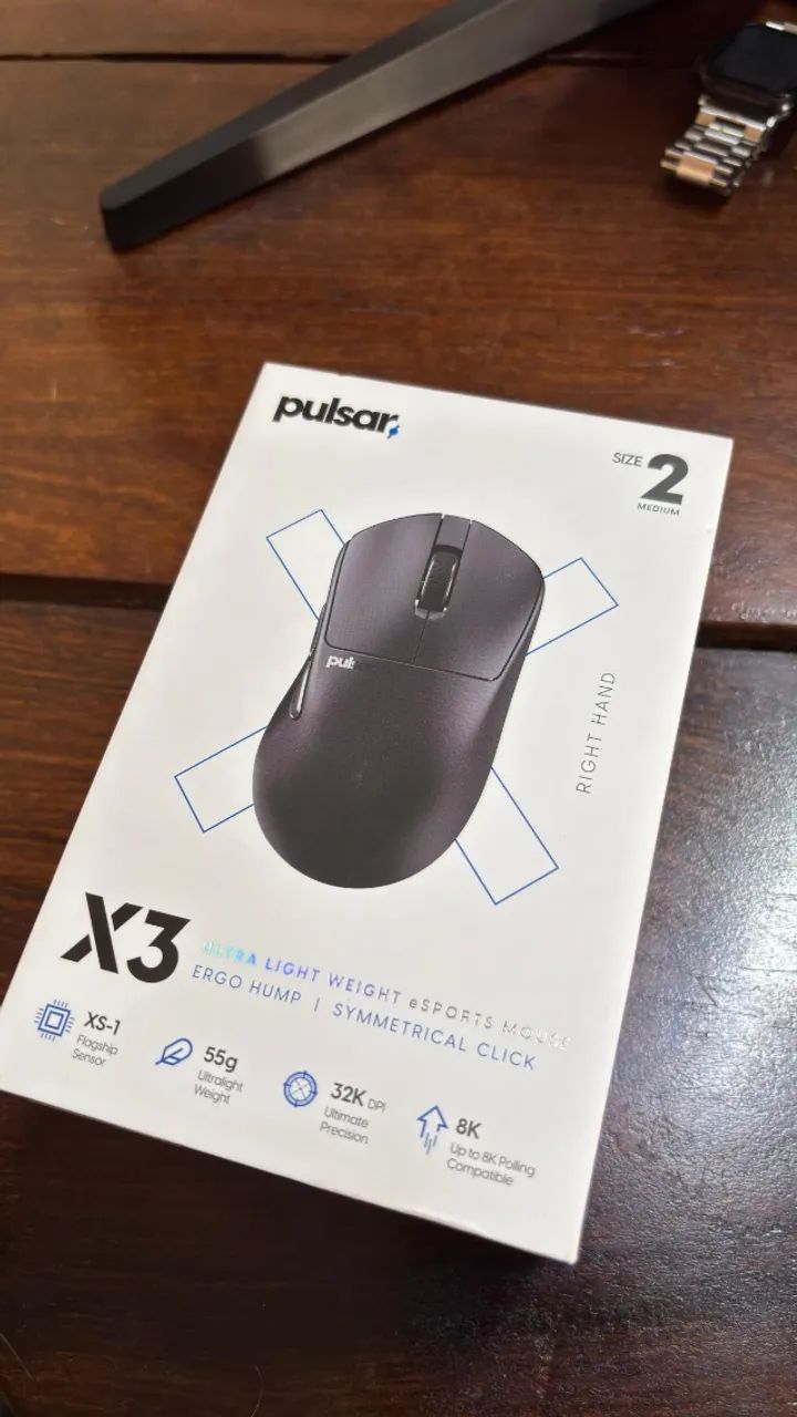 Mouse Gamer Pulsar X3 medium black - Foto 2