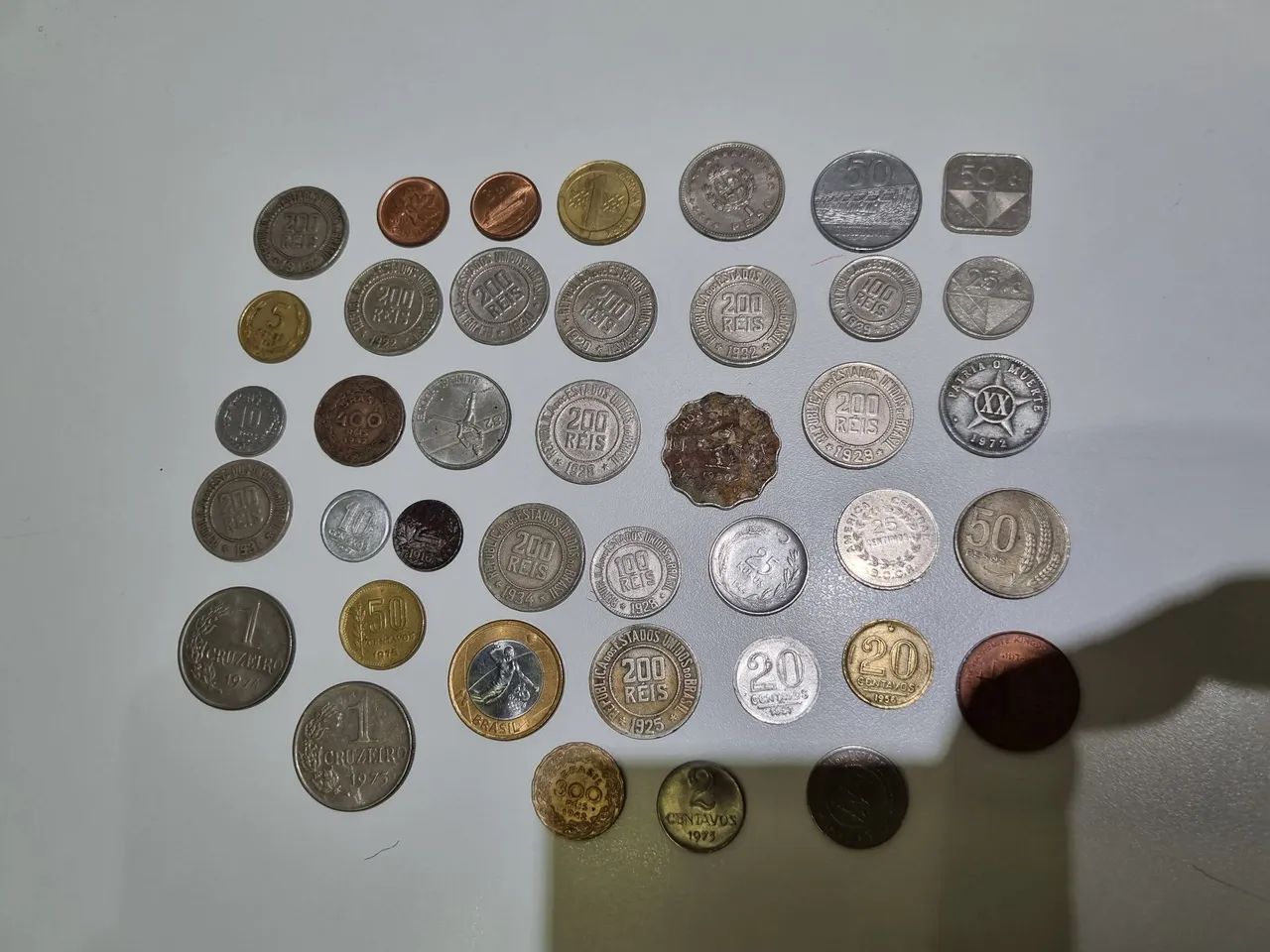 M.o.e.d.a.s antigas e coleção 