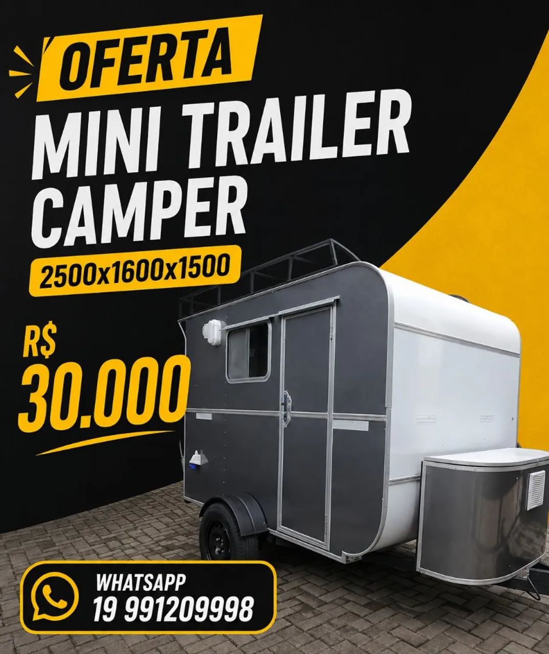 Trailer camper A2500