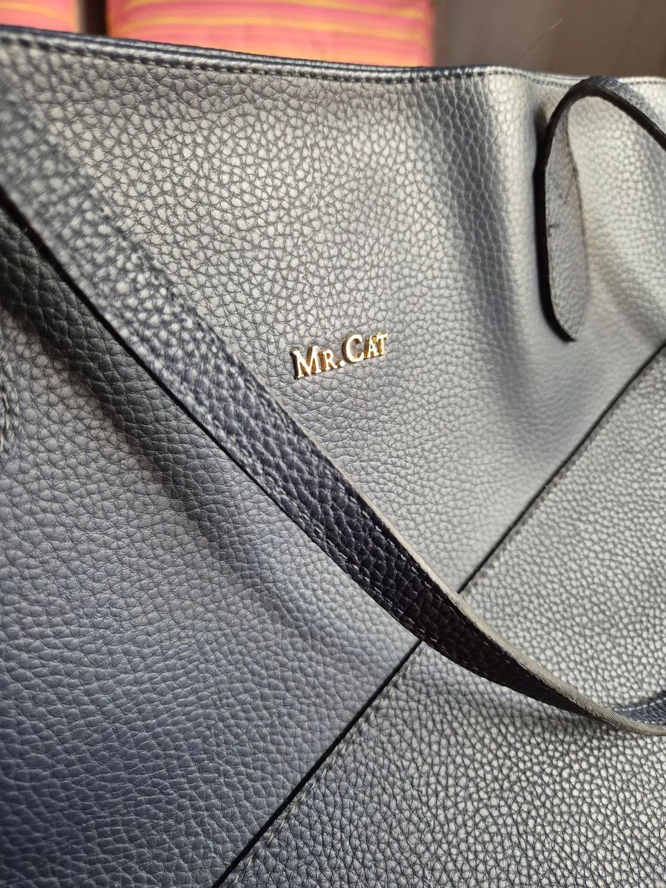 Bolsa Mr. Cat Azul marinho - Foto 2